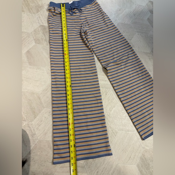 Set of hooded top and pants striped pajamas - Picture 10 of 11